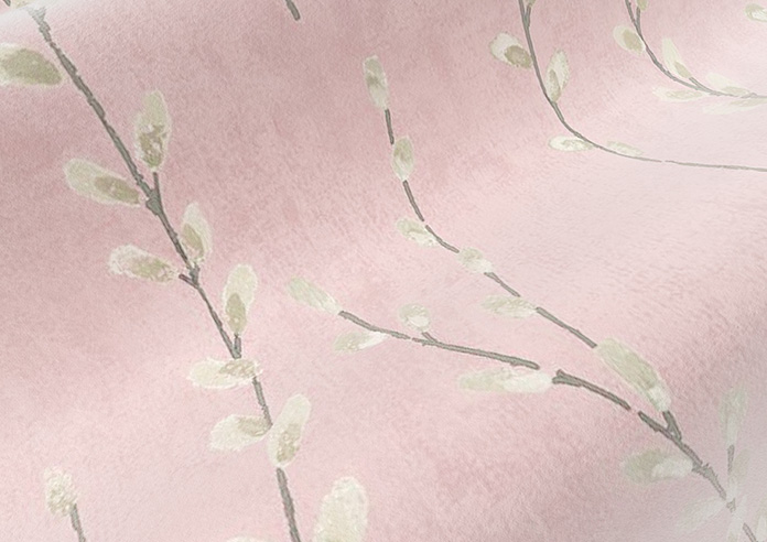 Willow Field, Precious Pink - Roman Blind - Image 4
